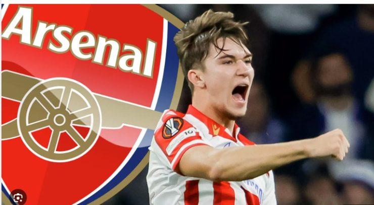 Arsenal theo sát "Pedri người Serbia"